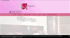 Desktop Screenshot of hotelparque63.com